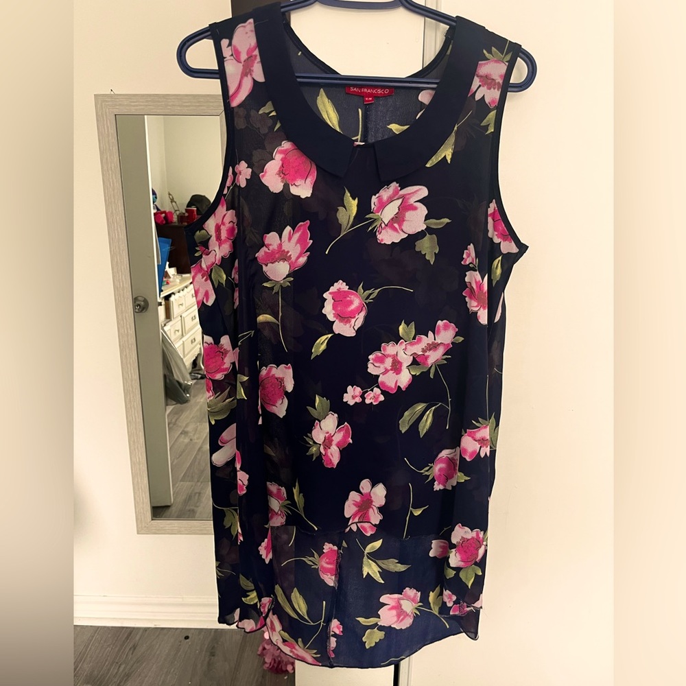 Shier sleeveless top